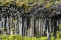 Black basalt columns in Svartifoss Ã¢â¬ÅThe Black WaterfallÃ¢â¬Â inside the Skaftafell National Park